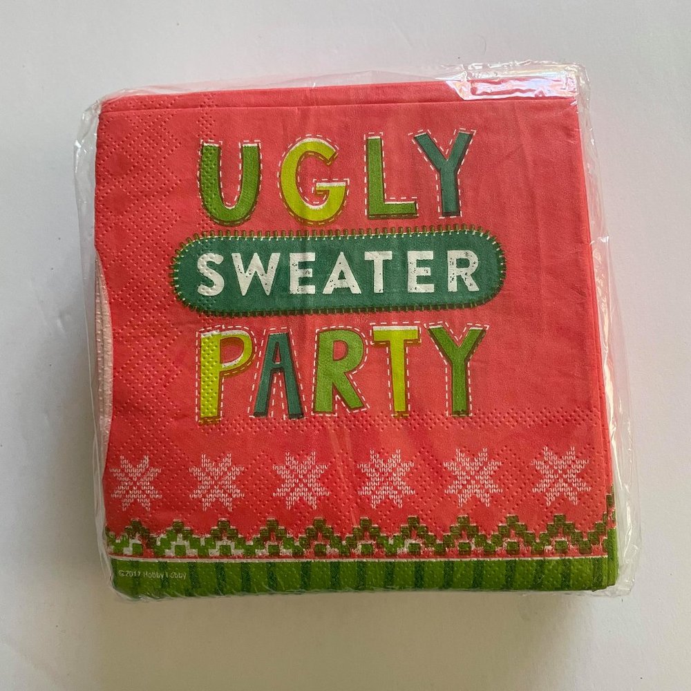NWT- 50 Christmas Cocktail Napkins